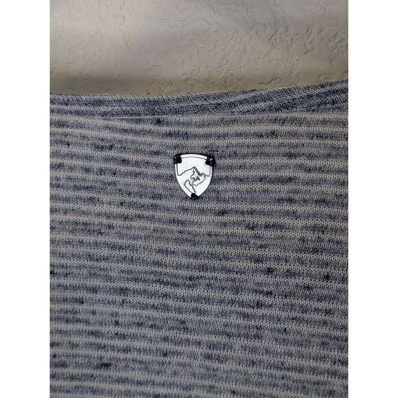 KUHL Allura Linen Blend Long Sleeve Lightweight Sweater Women Size XL Gray - Picture 10 of 10